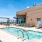sparkling rooftop pool